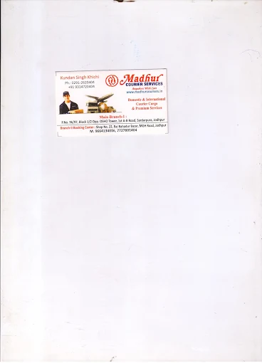 Madhur Courier Services