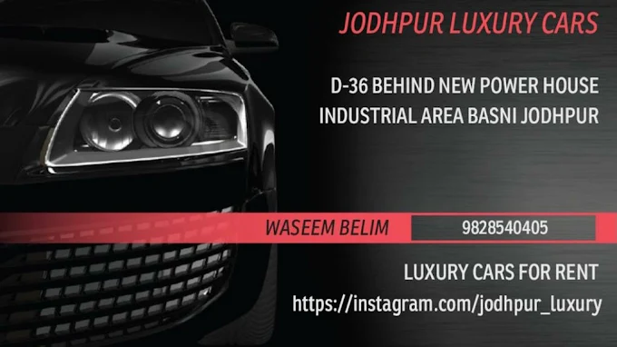 Jodhpur Luxury Car Rental